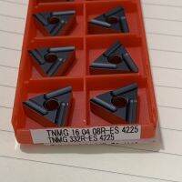 10PCS TNMG160408R-ES 4225 TNMG160408L-ES 4225 เครื่องมือกลึงใบมีดคาร์ไบด์ TNMG160404R-ES 4225 TNMG160404L-ES 4225 TNMG160404