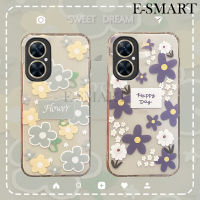 เคสมือถือสำหรับ VIVO Y27 Y36ฝาหลังกรอบดอกไม้พร้อมซิลิโคนนิ่มสำหรับแฟชั่นและป้องกันการตกเคสโทรศัพท์ VIVO Y36 Y27