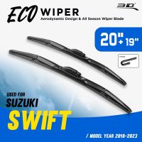 Hot Sale ใบปัดน้ำฝน ECO SUZUKI SWIFT ปี 2018-2023 เฉพาะรุ่น ขนาด 20+19 นิ้ว* ลดราคา ที่ ปัด น้ำ ฝน ยาง ปัด น้ำ ฝน ใบ ปัด น้ำ ฝน ก้าน ปัด น้ำ ฝน