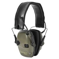 Howard Leight R-01526 by Honeywell Impact Sport Sound Amplification Electronic Shooting Earmuff With Case and ear pads