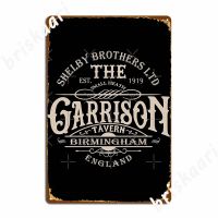 Wall Décor tin sign spot stocks Beer The Garrison Peaky Blinders Metal Signs Classic Cinema Garage Plates Club Bar Posters，size：20X 30cm