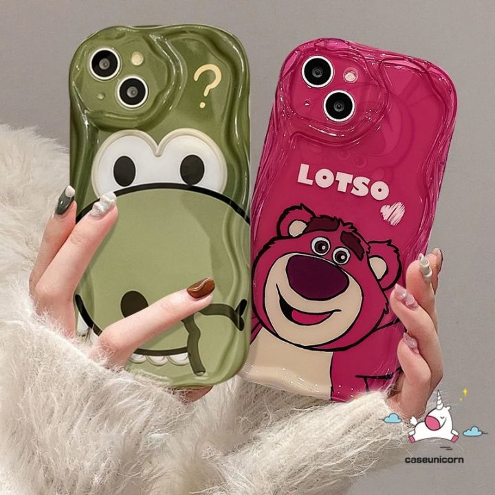 เคสโทรศัพท์มือถือนิ่ม-ขอบโค้ง-ลายการ์ตูนหมี-สตรอเบอร์รี่-ไดโนเสาร์น่ารัก-แวววาว-สําหรับ-9c-9t-10c-10-9a-9-10a-nfc-note-11s-10s-10pro-poco