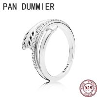 ❏☾◆ FYUJDFGF Hot 925 Sterling Exquisite Female Pan Wedding Anniversary Fashion Diy Jewelry