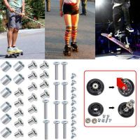 ；。‘【 Inline Skate Axle Sp Screw,Skate Wheel Bearing Sp,Roller Skate Replacement Parts With Axle&amp;Axles Screws&amp;Wrench,A