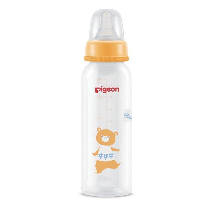 pigeon-พีเจ้น-ขวดนมคอมาตรฐาน-rpp-new-coro-จุกคลาสสิค-แพค-3-ขวด-8-oz