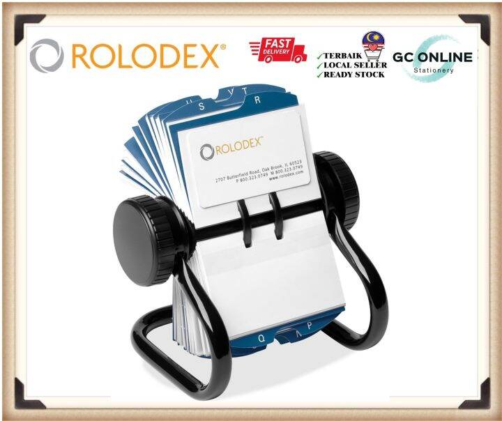 Rolodex Rotary Business Card Holder (600pcs) Lazada