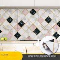 hot【cw】 Oil-proof Stickers Temperature Self-adhesive Wallpaper Contact Paper and Stick