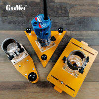 GanWei Router Fixed Base Trimming Machine Balance Board Work Bench Table Insert Plate Power Tool Protective Accessory Hand Tools