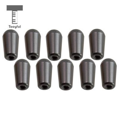 ：《》{“】= Tooyful 10 Pcs Plastic 3 Way Pickup Lever Selector Toggle Switches Knobs Cap Tip Buttons For ST SQ Electric Guitar