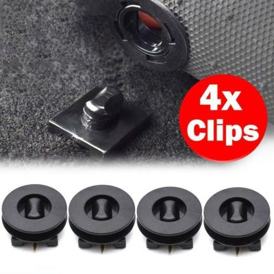 【CW】✤  4x Car Floor Mounting Points Mats Fixing Grip Clamps Anti-Slip Holders Sleeves