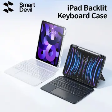 Ipad 11 2021/2020 Keyboard Case With Mouse,backlits Detachable Slim  Keyboard,flip Folio Smart Cover With Keyboard For Ipad Pro 11 Inch 3rd/2nd  Gen