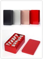 10pcs  Metal Storage Box Tin Silver Storage Box Case Organizer For Money Coin Candy Key Storage Boxes