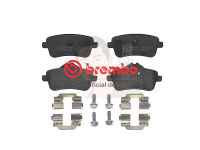 P50 100B ผ้าเบรก-R-แท้ BREMBO รุ่น Black : BENZ GLE (W166) GL (X166) C292 11-15 การันตีคุณภาพมาตรฐานโดย " เครอป อะไหล่ยนต์"