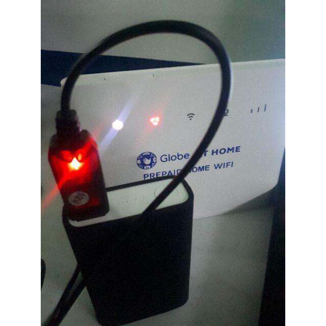 USB Router Power Cable Booster Line DC 5V to DC 12V Jack