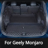 สำหรับ Geely Monjero Xingyue L 2022 2023รถ Boot Mat ด้านหลัง Trunk Liner Cargo หนังพรมชั้นถาด Protector อุปกรณ์เสริม Mats