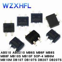 20PCS MB6F MB6S MB8F MB8S MB10F MB10S ABS8 ABS10 ABS210 DB104S DB105S DB106S DB107S DB157S DB207S SOP-4 Rectifier Bridge Stack WATTY Electronics