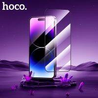 [SOSO 3C accessories] 2022 HOCO สำหรับ iPhone 14 Plus 13 Pro Max ฟิล์มป้องกันหน้าจอกระจกนิรภัยแบบ3มิติฝาครอบป้องกัน Iphone