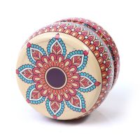 Ethnic style Empty Tin Tinplate Sealed Jar DIY Candle Candy Jewelry Container Box Storage Home Decoration Wedding Gift Storage Boxes