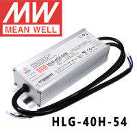 หมายถึงดี HLG-40H-54สำหรับถนนเรือนกระจกสูงเบย์ที่จอดรถ Meanwell 40W แรงดันคงที่คงที่ในปัจจุบันนำไดร์เวอร์