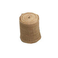 Goodbro 10M เย็บริบบอน Jute Burlap Roll DIY ศิลปะหัตถกรรมวันหยุดปาร์ตี้งานแต่งงาน Decor