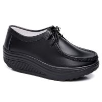 รองเท้าพยาบาล รุ่นใหม่ รองเท้าขาว รองเท้าพยาบาล รองเท้าแพทย์ / New Model!! Nurse shoe / Comfortable shoe /Famous B Black