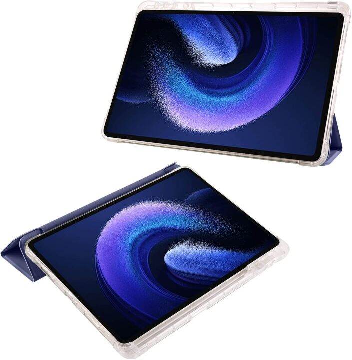 ยืนเคสแบบฝาพับสำหรับ-xiaomi-mi-pad-6-6-pro-11นิ้ว-2023-ฝาหลัง-tpu-นิ่มใสที่ใส่ดินสอในตัวแบบบางพร้อมเคสหนังพับอัจฉริยะระบบ-wake-sleep-อัตโนมัติสำหรับแผ่น-xiaomi-5-5-pro-11นิ้ว2021-2022-10-61-redmipad