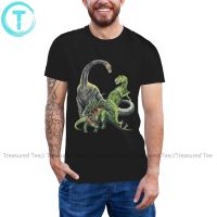 Dinosaure T Shirt Dinosaur T-Shirt Big Graphic Tee Shirt Man Fun 100 Percent Cotton Short-Sleeve Tshirt