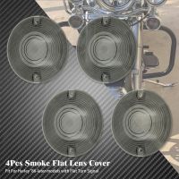 ；‘【- Motorcycle Smoke/Clear/Orange/Red Turn Signal Light Lens Cover 2PC/4PC For Harley Touring Road Electra Glide Road King Softail