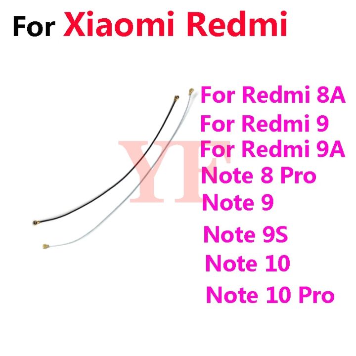 ‘；【。- For  Redmi 8 8A 9 9A 9C 9T Note 8 10S 10 Pro For Mi Cc9e A3 Wifi Antenna Signal Wire Antenna Flex Cable