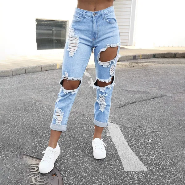 ragged jeans for ladies