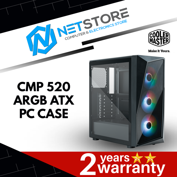 Cooler Master Cmp Argb Atx Pc Case Cp Kgnn S Lazada