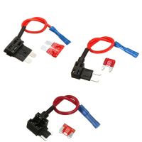 【DT】hot！ 12V MINI SMALL MEDIUM Size Car Fuse Holder Add-a-circuit TAP with 10A ATM