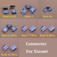 100pcs Micro USB Connector USB Charger Dock For Xiaomi Redmi Note 2 3 4 5 5A 6 6Pro 7 7Pro 8 8Pro 9 9S 9Pro Pro Charging Port