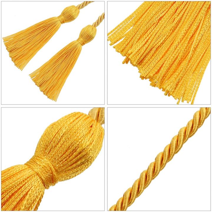 12-piece-gold-honor-cord-graduation-tassel-honor-cord-for-graduates-and-students-gold