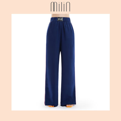 [MILIN] High-waisted elastic fit Boxing inspired long pants กางเกงขายาวเอวสูงและเอวยางยืดทรงแบบกางเกงมวย / Flether Pants