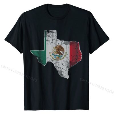 Texas Mexican American T-Shirt Fashionable Cotton Boy Tops &amp; Tees Birthday Plain T Shirt
