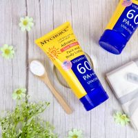 ? 1 แถม 1 กันแดดมายชอยส์ กันแดดมายช้อยส์ SPF 60 PA+++ My Choice Sun Block MyChoice Advance Sun Block 150 gทาง่าย เนื้อครีมบางเบา [ใครยังไม่ลอง ถือว่าพลาดมาก]