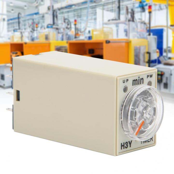 H3y2 Delay Timer 8 Pin Timer Relay 060 Minutes Dial Type 5a For
