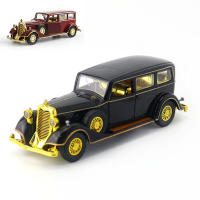 1:32 Cadillac 844 Puyi Classic Car Alloy Car Model Pull Back Sound And Light Toys Crafts Ornaments Children S Toys Minibus ซื้อทันทีเพิ่มลงในรถเข็น