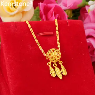 Gold 925 Dream Big Charm Pendant Necklace Women Jewelry Bling | eBay