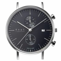 KNOT | นาฬิกาข้อมือ Chronograph ของแท้ (ผลิตในประเทศญี่ปุ่น ) Made in Japan รุ่น CC-39SVBK