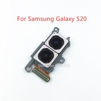 1pcs ด้านหลังกล้องหลักขนาดใหญ่โมดูลสายดิ้นสําหรับ Samsung Galaxy S20 G980F G981B G980U G981U อะไหล่เดิม