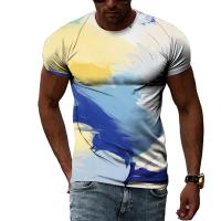 Summer Fashion Graffitigraphic T Shirts For Men Casual 3D Print Tee Hip Hop Harajuku Personality Round Neck Short Sleeve Top