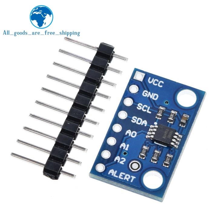 เซ็นเซอร์อุณหภูมิความแม่นยำสูง MCP9808 I2C Breakout Board โมดูล2.7V-5V Logic แรงดันไฟฟ้าสำหรับ Arduino 9808