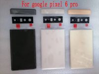 สําหรับ Google Pixel 6 6 Pro ฝาปิดแบตเตอรี่ด้านหลังประตูกระจกด้านหลังเคส เปลี่ยนฝาครอบแบตเตอรี่ GLUOG G8VOU