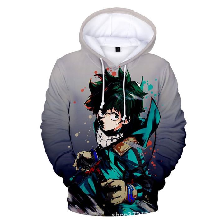 Áo hoodie nam 3D Anime có mũ cực ngầu hàng nhập 100% nước ngoài 