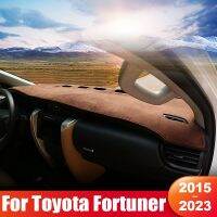 For Toyota Fortuner 2015 2016 2017 2018 2019 2020 2021 2022 2023 Car Dashboard Sun Shade Cover Mat Non-Slip Pad Accessories