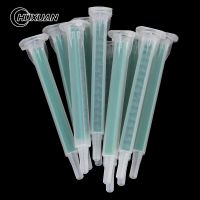 10pcs Good Resin AB Glue Gun Static Mixer Mixing Tube Mixing Nozzle Syringe Set 83mm for Two Component Liquid Mixing Machine