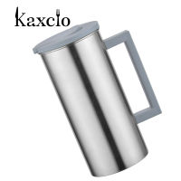 Kaxcio เหยือกน้ำสแตนเลสขนาดใหญ่1.8ลิตร,เหยือกเครื่องดื่มน้ำผลไม้