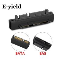 【cw】 E-yield Angled 22Pin 7 15 Male to SFF-8482 22 Pin Female Extension Convertor for Hard Disk Dri